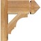 Ekena Millwork Balboa Arts & Crafts Rough Sawn Outlooker, Western Red Cedar, 6"W x 12"D x 12"H OUT06X12X12BOA03RWR - alternate 2